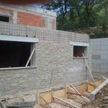 Kamnita fasada-Luserna binderji